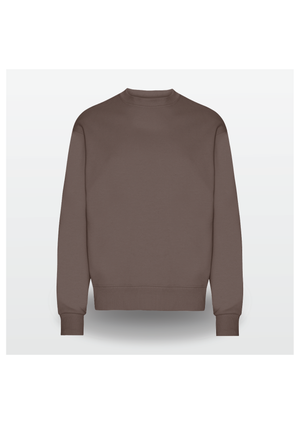 Heavy Sweatshirt med college tekst