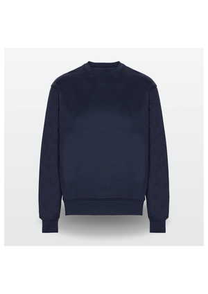 Heavy Sweatshirt med college tekst
