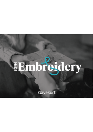 Gavekort til CPH Embroidery