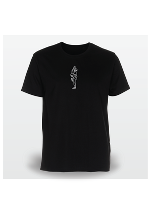 T-shirt med outline