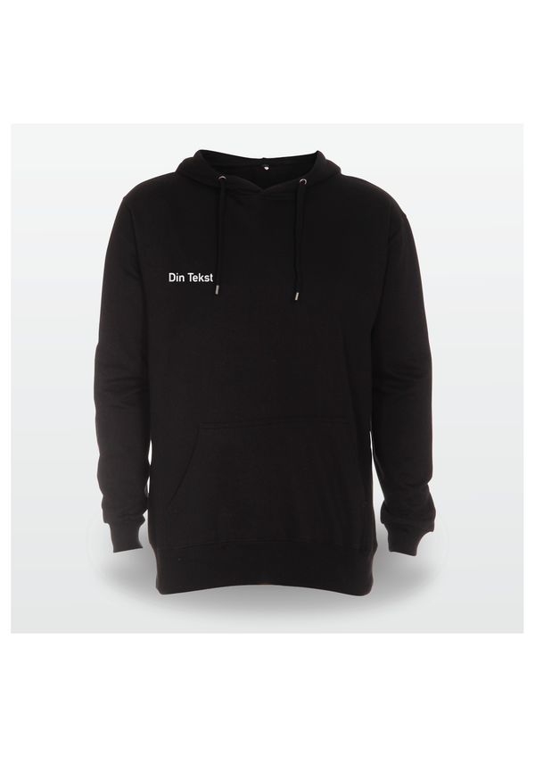Hoodie med egen tekst