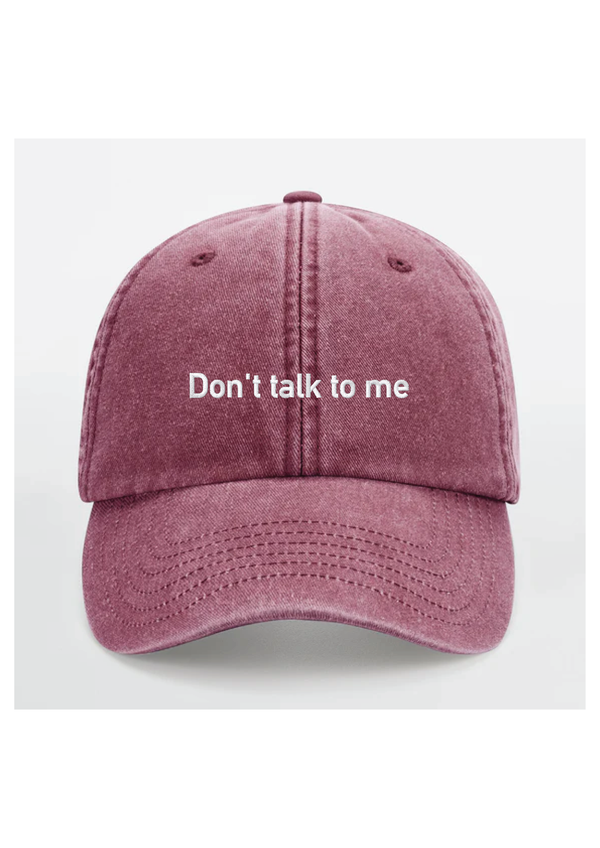 Dont talk to me Kasket