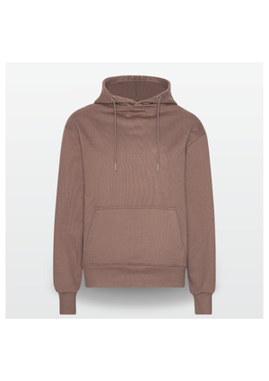 Heavy Hoodie med outline