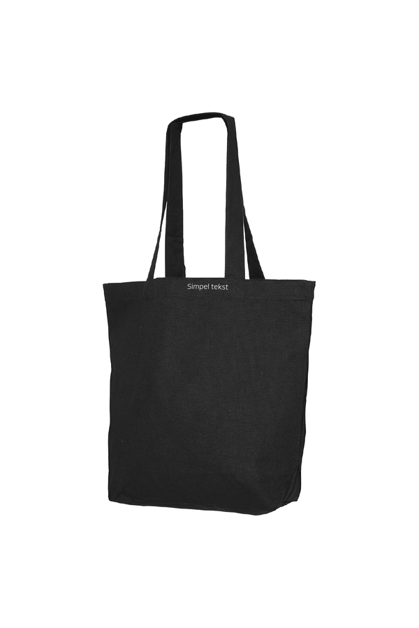 Totebag med tekst