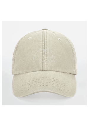 Cap med outline - Vintage