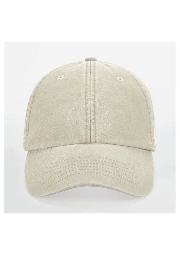 Cap med outline - Vintage