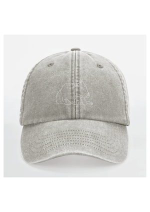 Cap med outline - Vintage