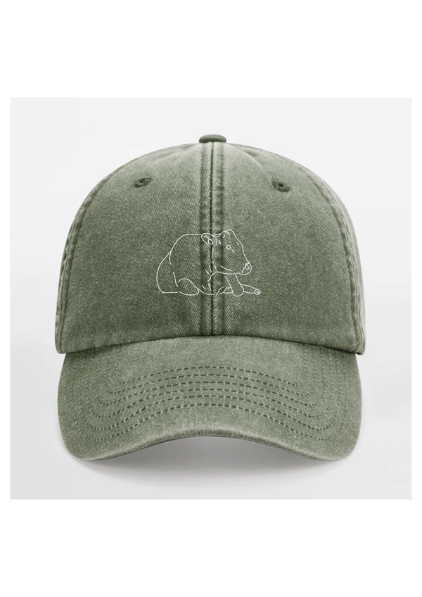 Cap med outline - Vintage