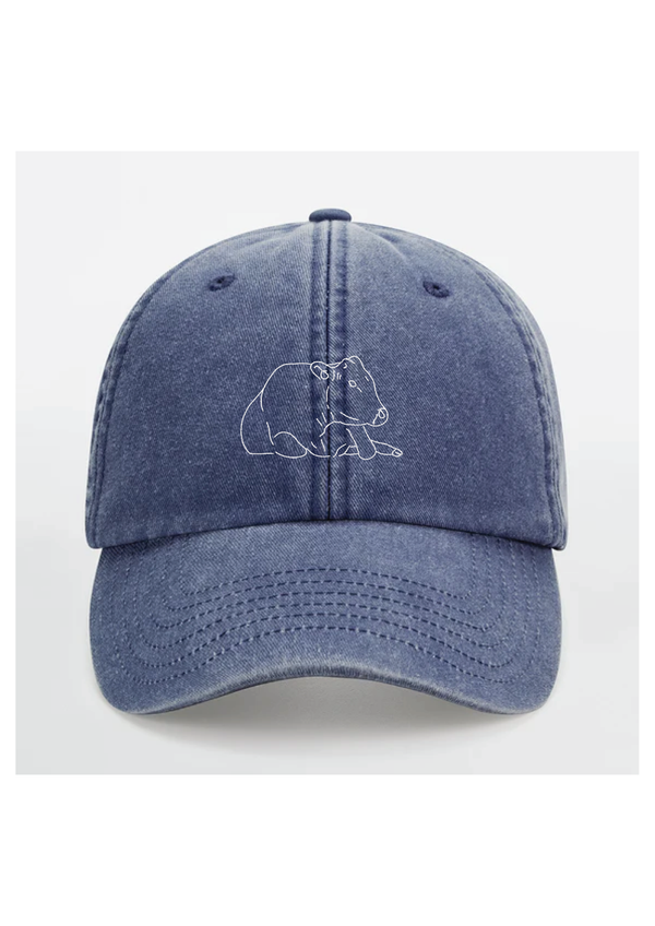 Cap med outline - Vintage