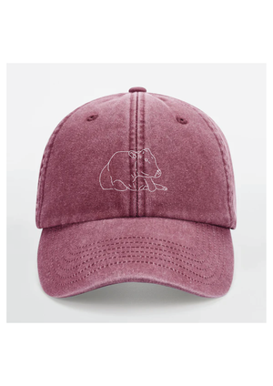 Cap med outline - Vintage