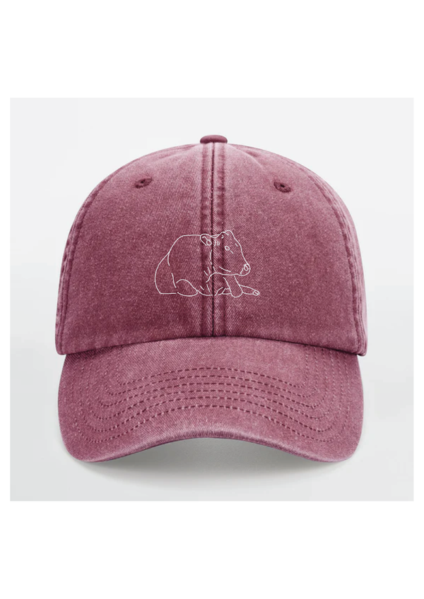 Cap med outline - Vintage