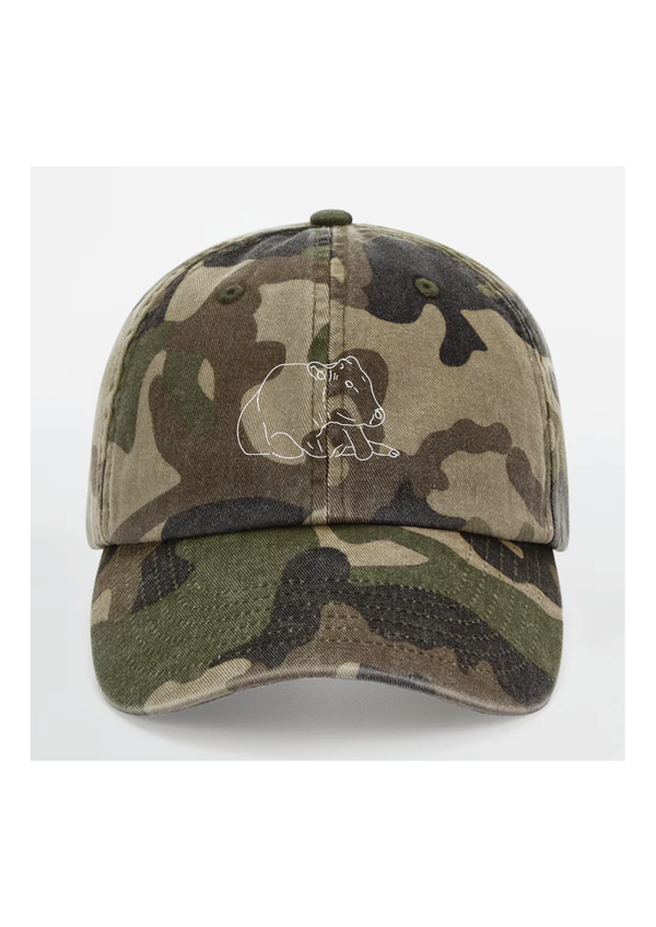 Cap med outline - Vintage