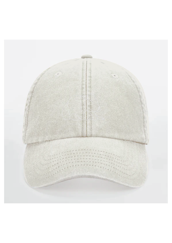 Cap med outline - Vintage