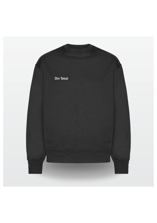 Heavy Sweatshirt med egen tekst