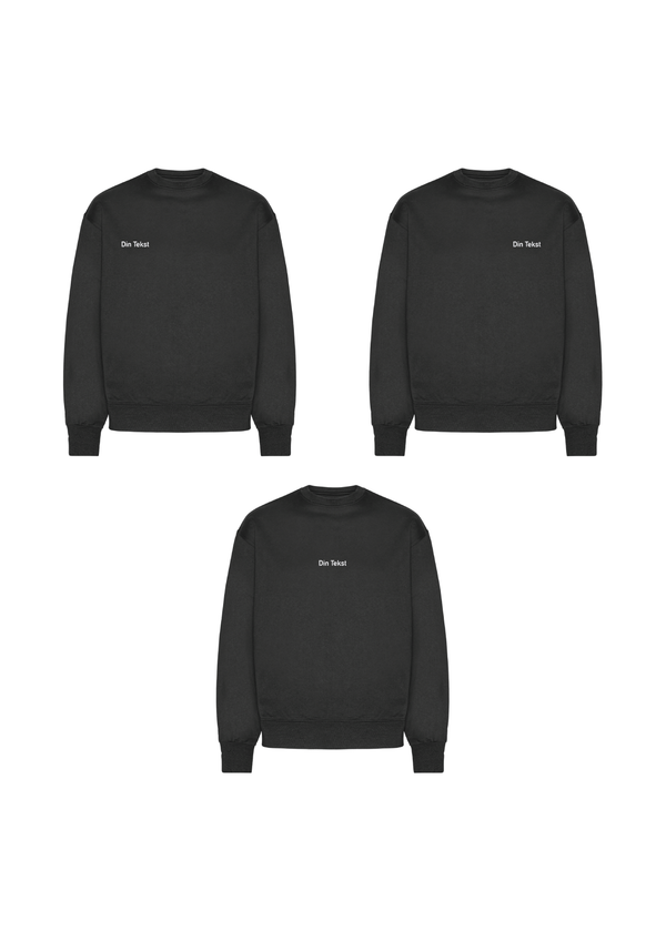 Heavy Sweatshirt med egen tekst