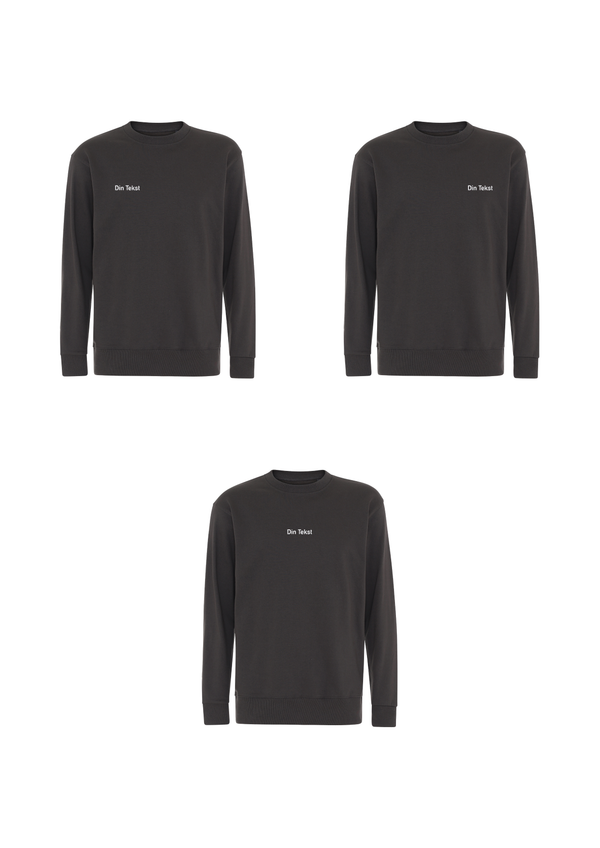 Sweatshirt med egen tekst